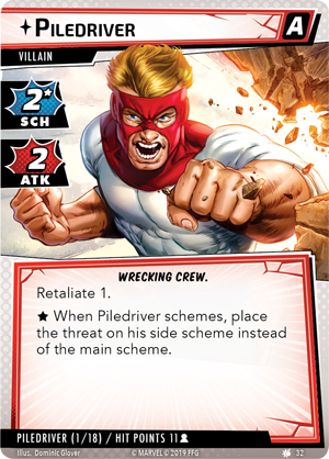 Marvel Champions : The Card Game - The Wrecking Crew Scenario Pack